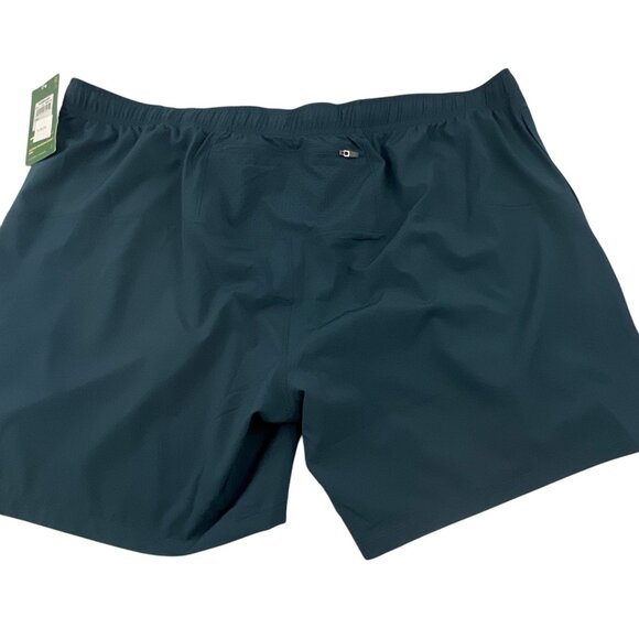 EMS NWT Men's Techwick Elemental Shorts XXL Midnight Navy Athletic Performance - Picture 2 of 7